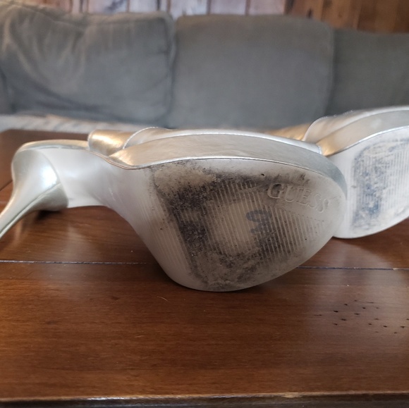 Guess Metallic Gold Stilettos - Picture 4 of 4